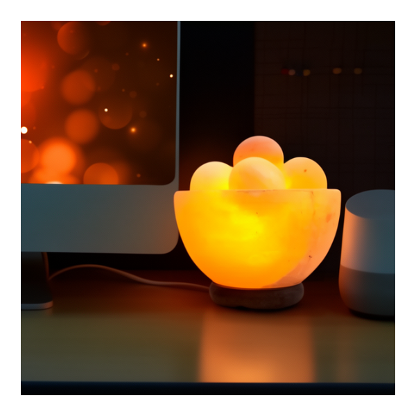 Fire Bowl Himalayan Pink Salt Lamp with Salt Balls Fire Bowl Himalayan Pink Salt Lamp with Salt Balls
