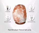 Pure Himalayan Pink Salt Lamp (Medium Size 5-7 Kg) – Your Natural Air Purification System